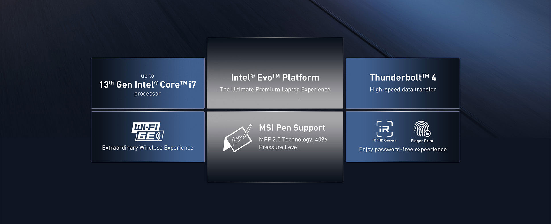 MSI SUMMIT E13 FLIP EVO Professional Laptop